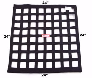 RACERDIRECT SFI 27.1 SQUARE RIBBON WINDOW NET (24" X 24")