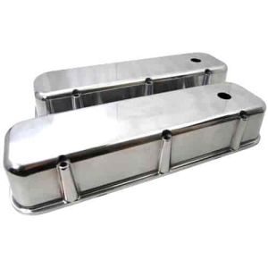 RPC Baffled Aluminum Valve Covers 1965-1995 Big Block Chevy 396, 427, 454, 502