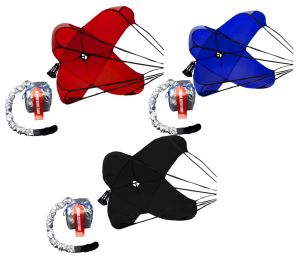 Racerdirect "CONTENDER" 12FT 8-LINE - 22FT Lines Parachute w/ Aluminized Bag and Pilot Chute