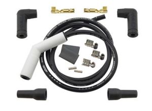 ACCEL Ceramic Single Wire Replacement Kits Custom Fit Extreme 9000; Spark Plug Wire; Single Wire Replacement Lead; 90 Ceramic Boot