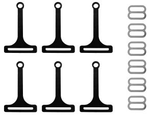 RACERDIRECT ENGINE DIAPER MOUNTING KIT FOR 6 STRAPS