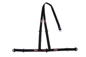 Racerdirect Off Road, Buggy Harness, Push Button Buckle, Y Floor Mount, Pull Up Lap Belts, Snap in