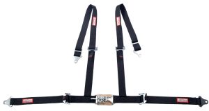 Racerdirect Off Road, Buggy Harness, Latch & Link Buckle, Individual Floor Mount, Pull Down Lap Belts, Bolt In