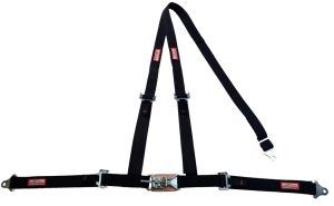 Racerdirect Off Road, Buggy Harness, Latch & Link Buckle, Y Floor Mount, Pull Down Lap Belts, Bolt In
