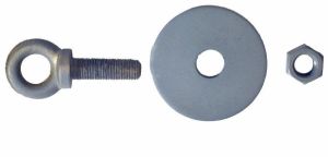 Snap-in Eye Hook Anchor Hardware Kit - for Lap Belts