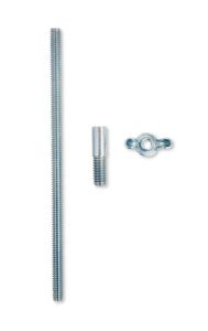 Mr. Gasket Air Cleaner Studs Steel, Cadmium Plated, 5/16 in.-18 Thread, 5 in. Long, Each