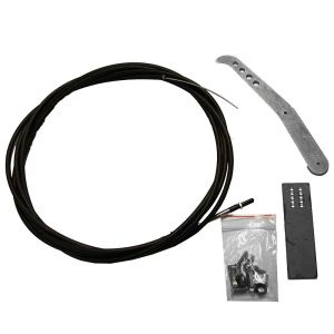 RJS PARACHUTE RELEASE CABLE 16FT LENGTH ALUMINUM HANDLE KIT