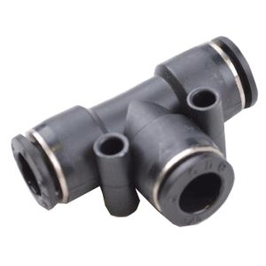 RJS FTG UNION TEE PBT (3) 3/8" TUBE