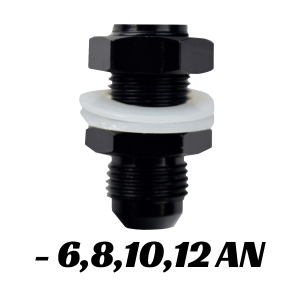 FUEL CELL OUTLET AN RADIUS FITTING BLACK