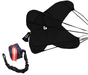 RJS JR Dragster 4FT 8-Line - 9FT Lines Parachute w/ Nylon Bag and Pilot Chute