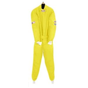 RJS SFI 3-2A/5 "Racer 5 Classic" 2 Layer FR Cotton Jacket Large Yellow