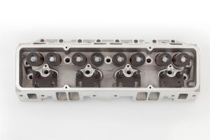 FLOTEK 180cc Small Block Chevy Cylinder Heads Assembled, Hydraulic Roller, Angled, Aluminum, Natural, Chevy, Small Block