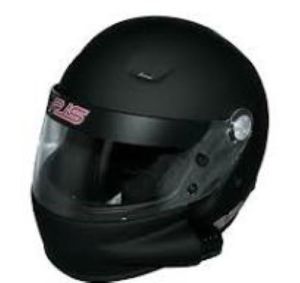 RJS Pro Vented Helmet Snell SA2015 Full Face Matte Black