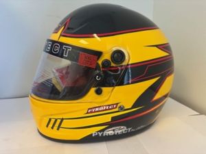 Pyrotect SA2015 Pro Airflow Rebel Helmet Yellow Black 2XL