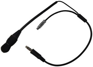 RJS Pro Helmet MIC with Flex Boom 3.5mm Jack