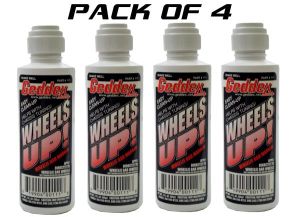 4 PACK GEDDEX GED-111 WHEELS UP WHEELIE BAR MARKER CHALK DRAG CAR WHITE