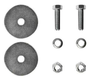 2-Point Lap Belt Bolt-in Hardware Kit