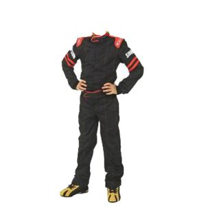 Simpson Legend II Series Youth Driving Suits Black/Red SFI 3.2A/1